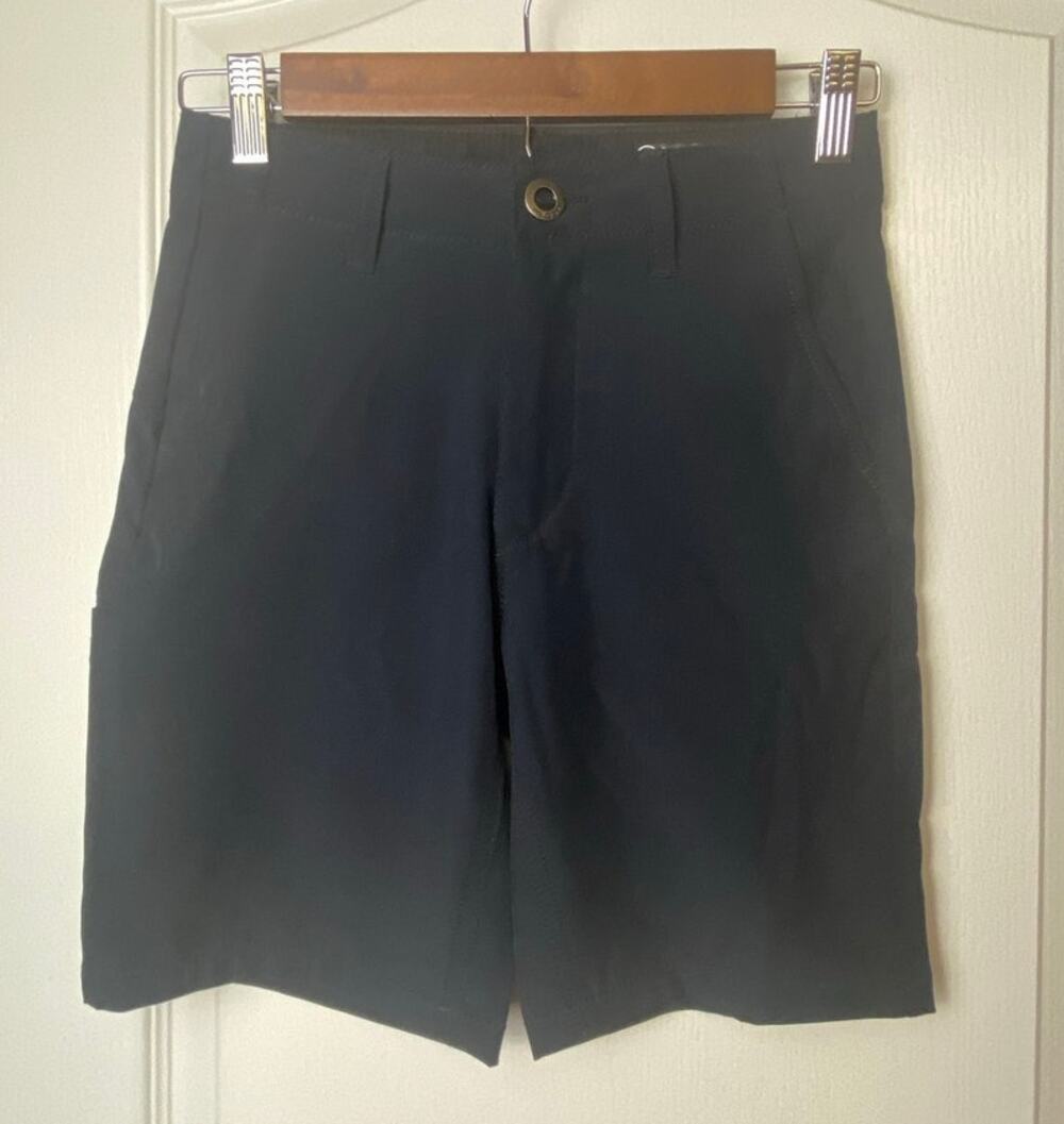 Volcom Boys Black Surf and Turf Two-Way Stretch Shorts Size 8 or 24"